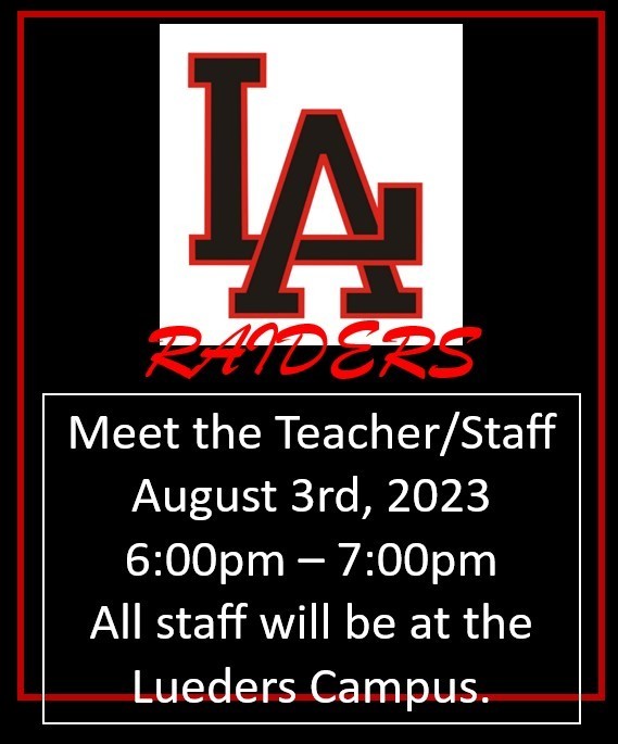 Meet the Teachers/Staff LuedersAvoca Independent School District